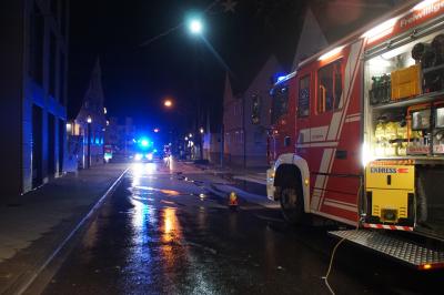 Leinfelden: Glimmende Zigarettenkippe fuehrt zu Brand in Hotel 